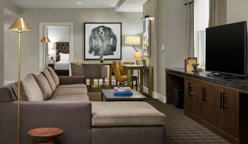 Boston Park Plaza - Garden Suite Sofa